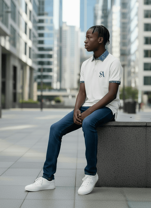 White Polo Shirt