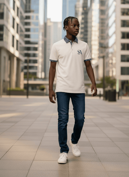 White Polo Shirt