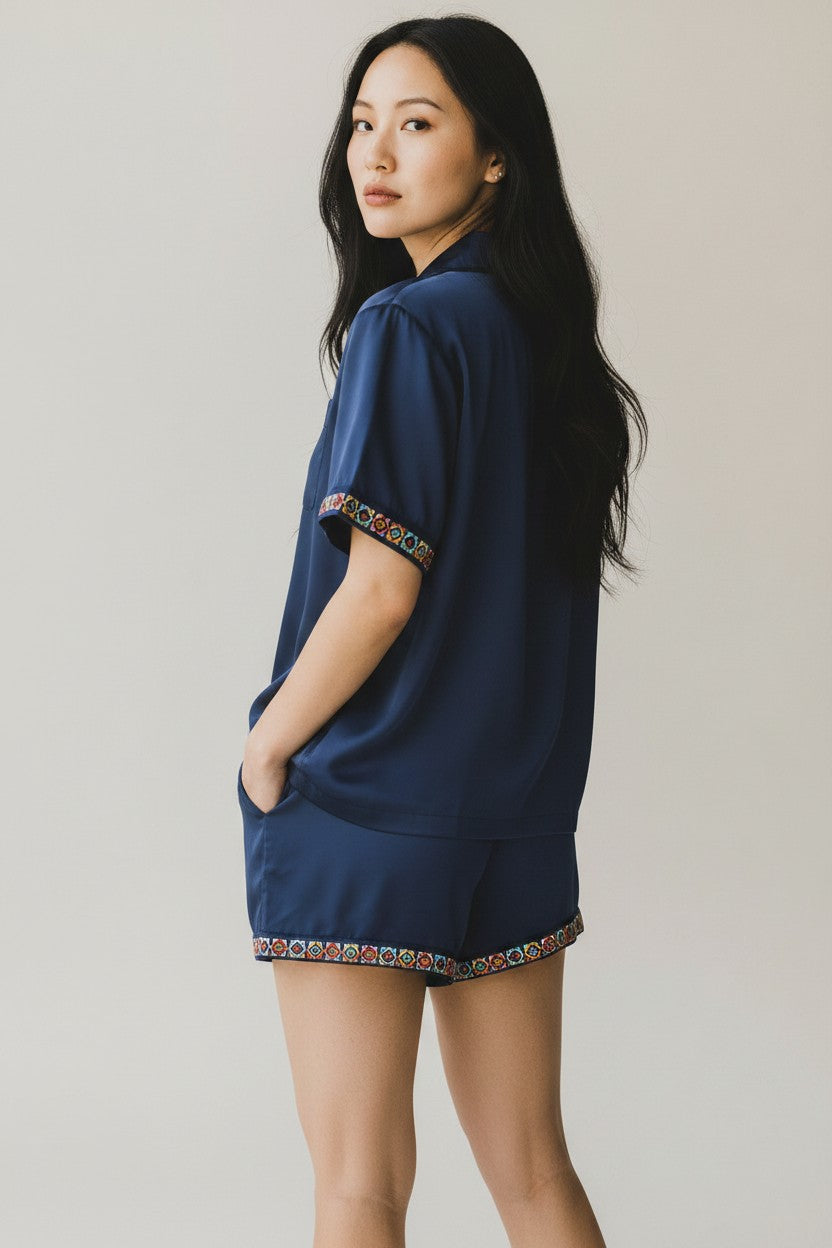 Sleep in Love Short Sleeves with Shorts Set